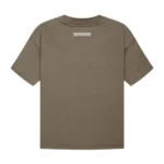 fear of god essentials t shirt brown